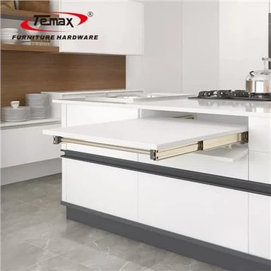 Temax Invisible Flat Push borðstofuborðsjárnbraut DB5005T