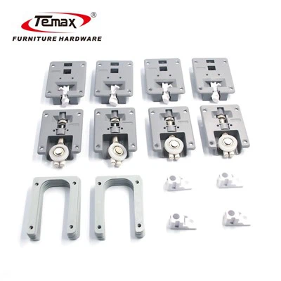TEMAX Flush Renniskápshurðarbúnaður